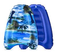 Body Board, Inflatable Surf Mat with Handles - Lightweight Floating Swim Aid for Kids & Adults, Beach Safety Learning Tool for Swimming & Surfing