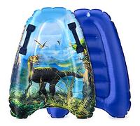 Body Board, Inflatable Surf Mat with Handles - Lightweight Floating Swim Aid for Kids & Adults, Beach Safety Learning Tool for Swimming & Surfing