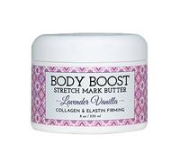 Body Boost Lavender Vanilla Stretch Mark Butter 8 Oz.- Pregnancy And Nursing Safe Skin Care