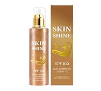 Body Brightening Shimmer Oil Body Care Oil Outdoor Anti-UV Protection Refreshing Non-greasy Alcohol-free Spray Type Light Moisturizing Shiny High-gloss Skin Sun Protection