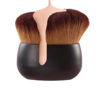 Body Bronzer Brush - Wide Head Dense Bristles, Tanning Applicator, Body Coverage Foundation Applicator, Smooth Application, Makeup Tool, Cosmetic Brush for Neck, Arm, Leg, Concealer, 2.56x2.95 Inches