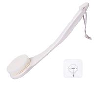 Body Brush Back Scrubber (Cream White PE)