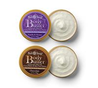 Body Butter Chocolate and Vanilla Honey, Hand Body Skin Moisturize by Bali Soap, Gift 2 pc Set - 3.1 Oz Each