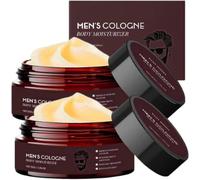 Body Butter Cologne for Men,Scented Hydrating Mens Body Moisturiser,Fast-Absorbing Lotion for Smooth Skin & Deep Moisture