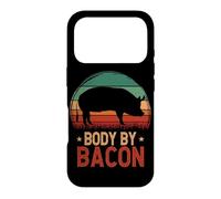 Body By Bacon Vintage Pig Low Carb High Fat Ketogenic Diet Case for iPhone 17 Pro