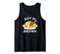 Body by Biryani India Pakistan Food Lover design Tank Top