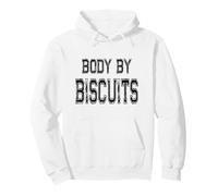 Body By Biscuits Joke - Biscuit Lover Graphic Art Design Pullover Hoodie