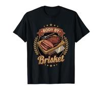Body By Brisket BBQ Smoker Meat Lover Pitmaster T-Shirt