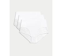 Body by M&S 3pk Body Soft™ Full Briefs White