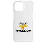 Body By Mycelium Chanterelle Mushroom Forager Design Case for iPhone 14
