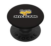 Body By Mycelium Chanterelle Mushroom Forager Design PopSockets Adhesive PopGrip