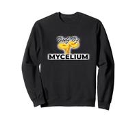 Body By Mycelium Chanterelle Mushroom Forager Design Sweatshirt