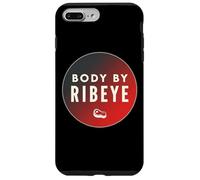 Body By Ribeye Carnivore Diet Keto Ketogenic Meat Eater Gym Case for iPhone 7 Plus/8 Plus