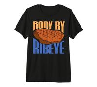 Body by Ribeye - Mens Barbeque Grilling Grill Master Premium T-Shirt