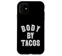Body By Tacos Tattoo Style | Taco Tuesday | Body Positive Case for iPhone 11