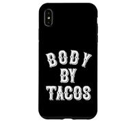 Body By Tacos Tattoo Style | Taco Tuesday | Body Positive Case for iPhone XS Max