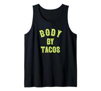 Body By Tacos Tattoo Style | Taco Tuesday | Body Positive Tank Top