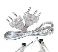 Body Cable - Electrical Pin Connector, Fine Gauge Link, Athlete Scoring Line | Transparent Coated Manual Lead for Reliable Contact Transmission,