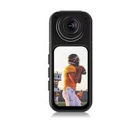 Body Cam, 2.7K 1.47in HD Action Camera Mini Body Camera with 180° Lens Angle, Magnetic Pocket Camera Wearable Camcorder Daily Records for Traveling Cycling Home Office (Black)