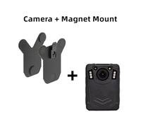 Body Camera, 64GB Body Camera S204 Night Vision 1296P 2K HD Police Bodycam Loop Record 11 Hrs Battery Law Enforcement Officer(CAMERA and MAG MOUNT)