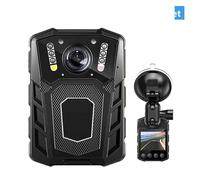 Body Camera, Body Camera 1080P Police Camera Infrared Night Vision Cam for Cars Suction Cup Mount 64GB Car DV Video Recorder Mini Camera,Motion Detection
