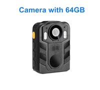 Body Camera, Body Camera Z09L 1296P HD Video Recorder 2650mAh Rechargable Battery With Base 128G TF Cards IR Night Vision Wearable Mini Ca(Bianco)