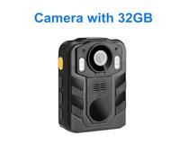 Body Camera, Body Camera Z09L 1296P HD Video Recorder 2650mAh Rechargable Battery With Base 128G TF Cards IR Night Vision Wearable Mini Ca(Nero)