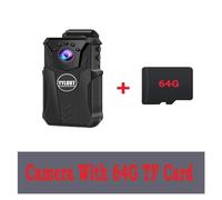Body Camera, Mini Body Camera，Full HD 1080P Portable Night Vision Police Collar Camera，Sound Record，take Picture，Video Recorders,Motion Detection(Camera with 64GB)