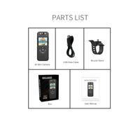 Body Camera, Mini Camera Ultra HD 4K Portable Digital Video Recorder Body Camera Night Vision 150° Wide Angle DVR Miniature Camcorder,Motion Detection(128GB Card)