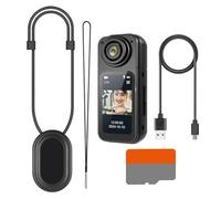 Body Camera - Wearable POV Camcorder | MiniCameras with Audio & Video Recording | Camcorder Electronics Handsfree Sports Video for Travel Pet Walking Baby Cycling Family
