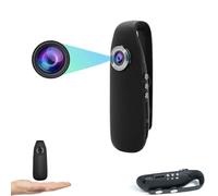 Body Cameras with Audio and Video,Portable 1080P HD Small Camera Body Mounted Camera,Body Worn Camera for Security, Running, Biking（Exclude Memory Card）