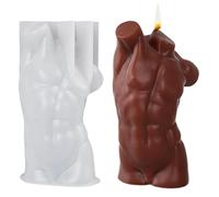 Body Candle Mold - Man Resin Creative Casting Realistic Mould DIY Kit Aromatherapy Ornaments Dessert Chocolate Cake | Craft Supplies Hobbies Decorations