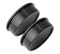 Body Cap and Lens Rear Cap Cover Replacement Set for Leica M42 42mm Lens&Cameras,2 Sets