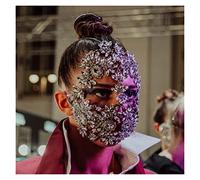 Body Chain Unique Designer Party Crystal Flower Rhinestone Mask Masquerade Jewelry Decorative Luxury Mask for Face Design Women Gifts