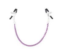 Body Chain with Bells for Women, Body Jewellery without Piercing, Adjustable Black Chest Chain, Body Clamps with Chain, Imitation Piercing, Body Jewellery, Adjustable, Alloy, Other