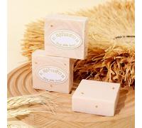 Body Cleansing Rice Soap for Face Body Hand Kids and Adults | Milk Rice Soap | 3PCS Handmade Brightening Soap | Multi-Functional Cleansing soap | Natural Rice Milk Moisturizing Soap | Rice Milk Soap