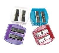 Body Collection Double Make-Up Pencil Sharpener Purple by Body Collection
