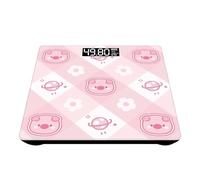 Body Composition Scale LED Tempered Glass - Advanced Bioelectrical Impedance Sensor, Weight Analyzer, Smart Health Metric Device Muscle Density, Bone, Water Content | For Bedroom