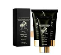 Body Concealer,High Coverage Body Makeup Full Coverage Waterproof,Effectively Conceals Tattoos Scars Varicose Veins,Sweat-Resistant Natural Look,109ml*3pc