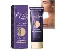 Body Concealer & Leg Makeup - Waterproof, Full Coverage Tattoo & Vein Cover Up, Dark Spots & Scars - Natural Radiance Formula