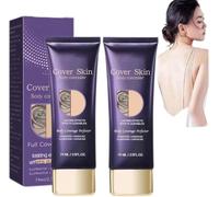 Body Concealer Perfector,Waterproof Tattoo Cover Up and Leg Makeup for Veins Scars, and Dark-Spots with Full Coverage,Long Lasting& Sweatproof Body Concealer,Tattoo Cover Body Makeup (2 Pcs)