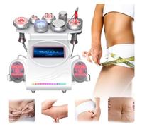 Body Contouring Device 9 In 1 Cavitation Machine, 80K Ultrasonic Cavitation Radio Frequency Machine, Cellulite Massager, Skin Tightening And Slimming, Suitable For And Face