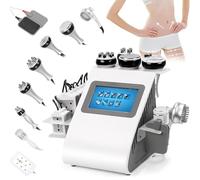 Body Contouring Device 9 In 1 Cavitation Radio Frequency Multifunctional Anti Cellulite Machine, 40K Fat Burning Machine RF Massage Machine For Skin Tightening