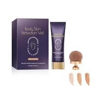 Body Coverage Perfector Set, Multi-Effect Body Concealer for Tattoo & Scar Cover Up, 24H Long-Lasting Waterproof & Transfer-Resistant Full Coverage Foundation for All Skin (3.65Oz)