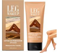Body Coverage Perfector Waterproof, Full Coverage Body Perfector, Leg Makeup Waterproof No Transfer for Leg and Body Makeup, Balances Skin, Windproof & Transfer-Resistant, Long-Lasting
