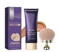 Body Coverage Perfector With Brush, West-More Beauty Body Coverage Perfector, 2-In-1 Body Camouflage And Illuminator, Long-Lasting Sweat-Proof Concealer,Body Full Coverage Perfector Waterproof (1 Pcs)
