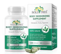 Body Deodorizing Supplement 120 Capsules, Internal Deodorant Chlorophyll Capsules, Natural Odor Control Chlorophyll Pills for Gut Health, Skin Health, Detox & Digestion Support