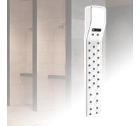 Body Dryer - Air Column for The Shower - Hygienic and Gentle Drying for Your Skin - Enhanced Well-Being, No Risk of Slips - Perfect for Limited Mobility White