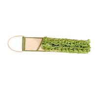 Body Exfoliating Shower Towel Green Foldable Rough Texture