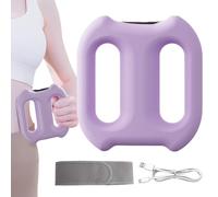 Body Fascia Ring,Portable Adjustable Massage Fascia Roller - Massager Tools Cordless Roller with Belt for Muscle Relaxation Legs Thighs Belly Runners Athletes Gym